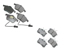 Fits 2002-2005 Volkswagen Passat 1.8T Front Wheel Drive Front & Rear Brake Pads