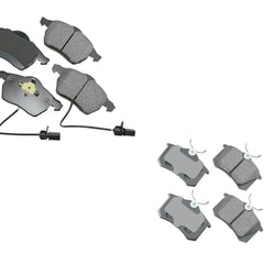 Fits 2002-2005 Volkswagen Passat 1.8T Front Wheel Drive Front & Rear Brake Pads