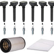 Direct Ignition Coils Spark Plugs Air Filters for Ram ProMaster 3.6L 14-18 14pc