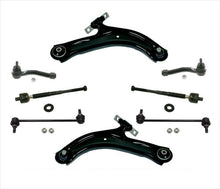 Se adapta a Nissan Sentra 07-12, brazos de control inferiores, varillas de amarre y eslabones de barra estabilizadora, kit de 8 piezas