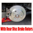 Disc Brake Rotors & Brake Pads for Honda Civic EX Model 2015 With Rear Disc