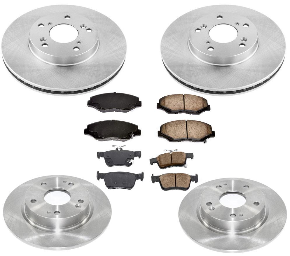 Pastillas de freno de disco delantero trasero para Honda EX Civic 1.5L 2016-2019
