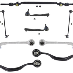 Fits 1995-2001 BMW E38 Control Arm Suspension and Steering Kit 9 pieces
