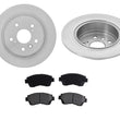 Fits 1995-1999 Toyota Avalon (2) Rear Brake Rotors & Ceramic Pads