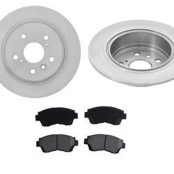 Fits 1995-1999 Toyota Avalon (2) Rear Brake Rotors & Ceramic Pads