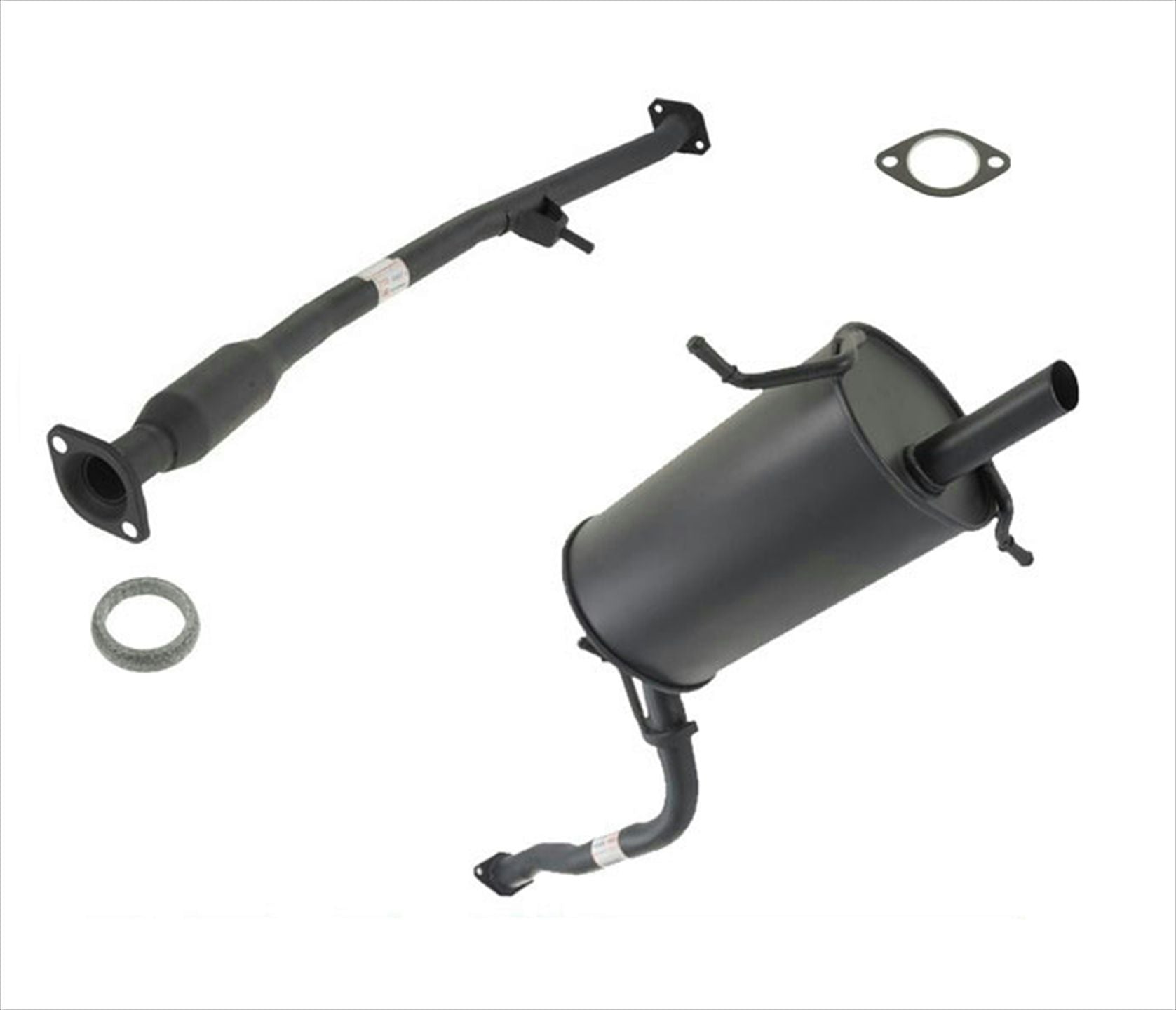 El sistema de escape silenciador se adapta a Subaru Impreza 2.2L Impreza Outback 1999-2001.
