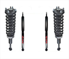Soporte y soporte de resorte helicoidal delantero L y R + 2 amortiguadores traseros para Toyota Tundra 07-13