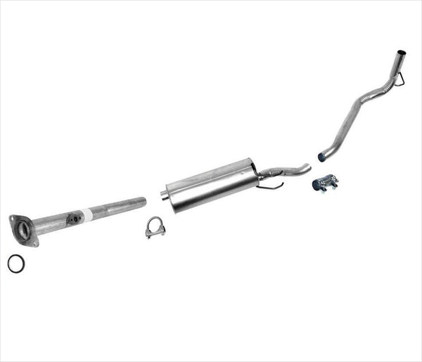 Exhaust System Pipe Muffler 01-04 Toyota Tacoma 3.4L 4WD Xtra & Double Cab