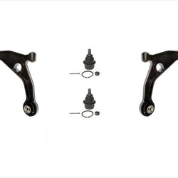 Brazo de control inferior delantero y rótulas para Chrysler 200 11-14, kit de 4 piezas