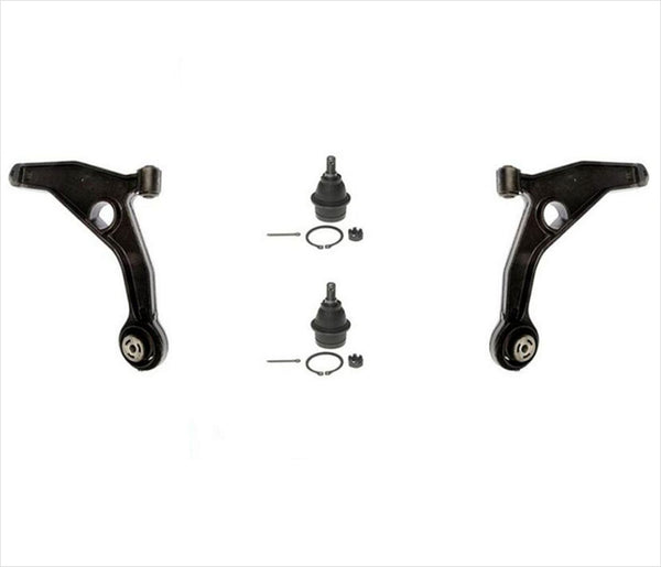 Brazo de control inferior delantero y rótulas para Chrysler 200 11-14, kit de 4 piezas