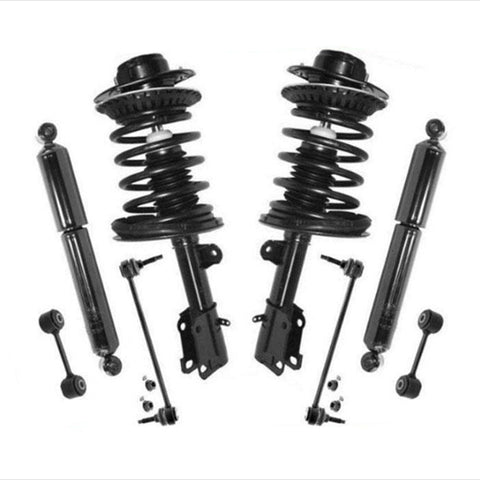 For 01-07 Town & Country Front Wheel Drive Strut Spring Assembly Rear Shocks