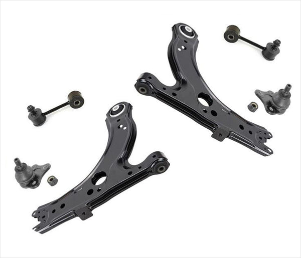 Brazos de control inferiores, rótulas, enlaces de barra estabilizadora para Volkswagon Jetta 2001-2004