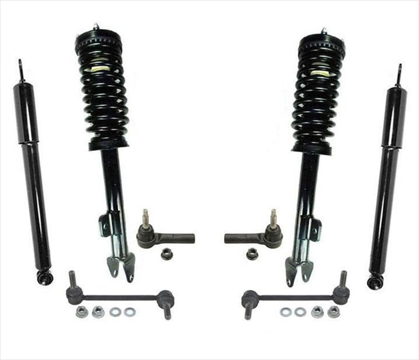 Kit de 8 varillas de amarre para amortiguadores traseros y puntales delanteros para tracción trasera Chrysler300 05-10
