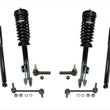 Front Struts Rear Shocks Tie Rods 8pc Kit For Chrysler300 05-10 Rear Wheel Drive