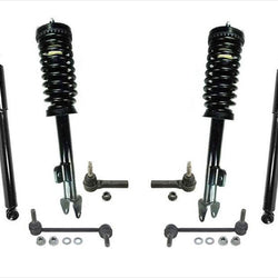 Front Struts Rear Shocks Tie Rods 8pc Kit For Chrysler300 05-10 Rear Wheel Drive