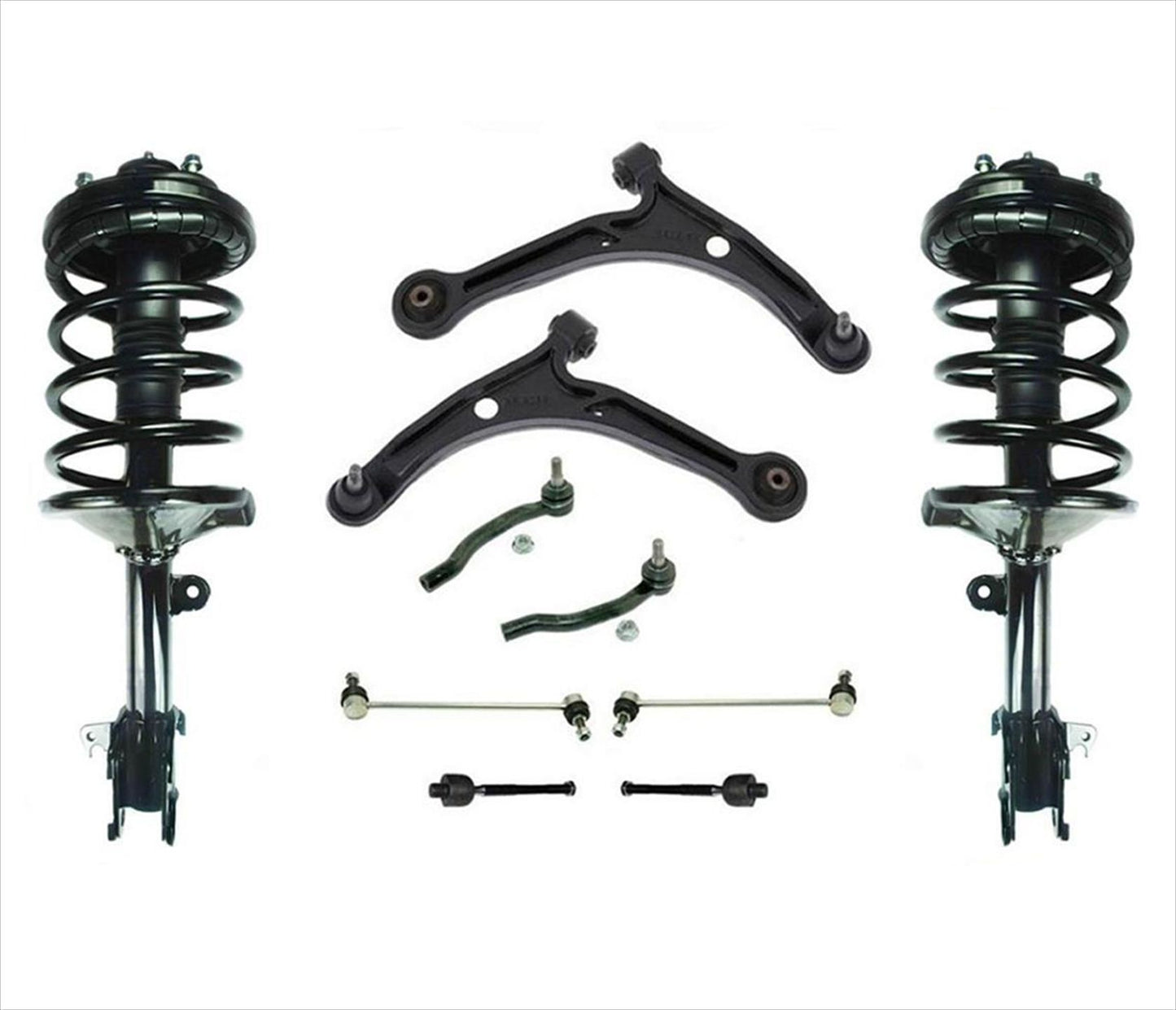 Enlaces de varillas de amarre de brazos inferiores de puntales delanteros completos para Honda Pilot 2003-2005