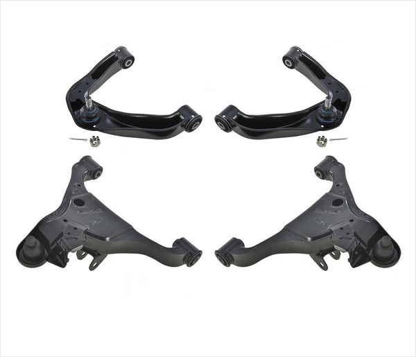 Brazos de control delanteros y rótulas para Nissan XTerra 05-15 Frontier 05-16