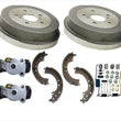 Rear Brake Drum Drums Shoes Spring Kit Wheel Cyl for 92-01 Camry 99-03 Solara