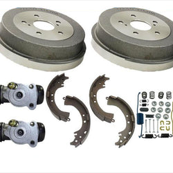 Rear Brake Drum Drums Shoes Spring Kit Wheel Cyl for 92-01 Camry 99-03 Solara