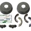 Tambores traseros Zapatas de freno Kit de resorte Cilindros para Isuzu Rodeo 6 piezas 2000-2004