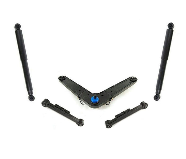 REAR Upper & Lower Control Arms Rear Shocks Absorbers for Jeep Liberty 2002-2007