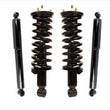Amortiguadores delanteros completos y amortiguadores traseros para Nissan 4x4 Xterra 05-15 4 ruedas motrices 4p