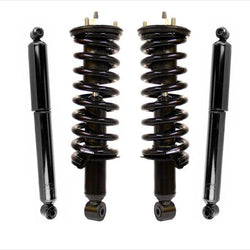 Amortiguadores delanteros completos y amortiguadores traseros para Nissan 4x4 Xterra 05-15 4 ruedas motrices 4p