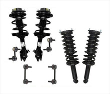 La barra estabilizadora del puntal del resorte helicoidal delantero y trasero se adapta a 05-09 Subaru Outback 2.5 3.0 8 piezas