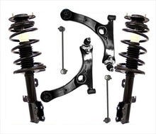 Kit de 6 piezas de brazos de control de enlace de barra estabilizadora con juntas de bola de puntal delantero para Toyota Matrix