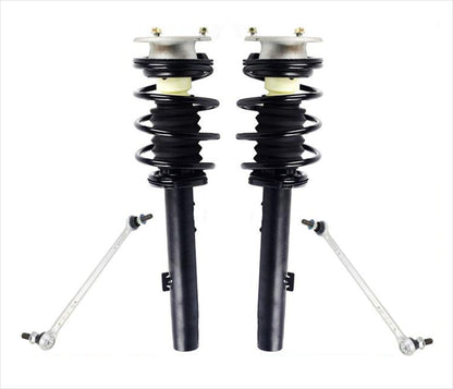Front Complete Struts Sway Bar Links For BMW 325i Rear Wheel Drive 2006-2007
