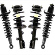 Front & Rear Complete Spring Struts for 03-08 Toyota Matrix Front Wheel Drive