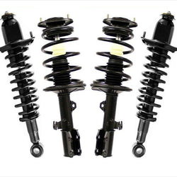 Front & Rear Complete Spring Struts for 03-08 Toyota Matrix Front Wheel Drive
