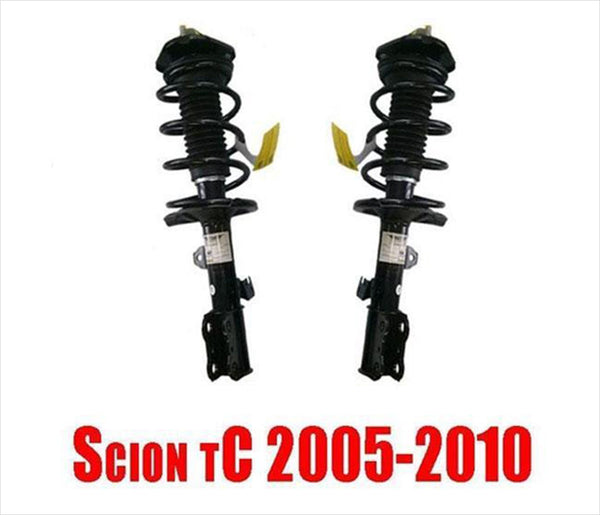 2 puntales de resorte completos delanteros izquierdo y derecho para Scion TC 05-10 automático