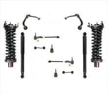 Kit de chasis de suspensión delantera y trasera con brazos de control para Jeep Liberty 02-04