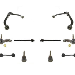 Brazos de control superiores delanteros, rótulas, varillas de amarre, eslabones para Jeep Liberty 2002-2004