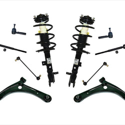 Brazo de control bajo, rótulas, varillas de amarre, eslabones, resortes, puntales, 10 piezas para Compass 07-15