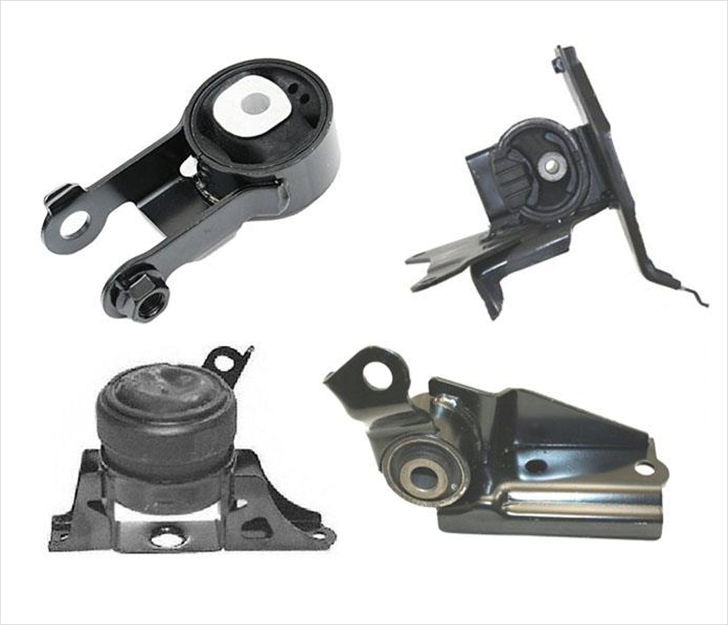 Kit de montaje de motor de 4 piezas solo para transmisión automática Toyota Yaris 06-11