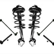 Front Complete Shock Spring Struts Tie Rods & Links Fits 05-07 Odyssey EX LX