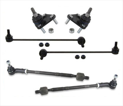 Juego de 6 piezas de barra estabilizadora con rótulas interiores y exteriores para Audi TT Quattro 00-2006