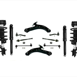 Amortiguadores traseros delanteros completos y kit de 12 piezas para Nissan Sentra 2.0L 07-12