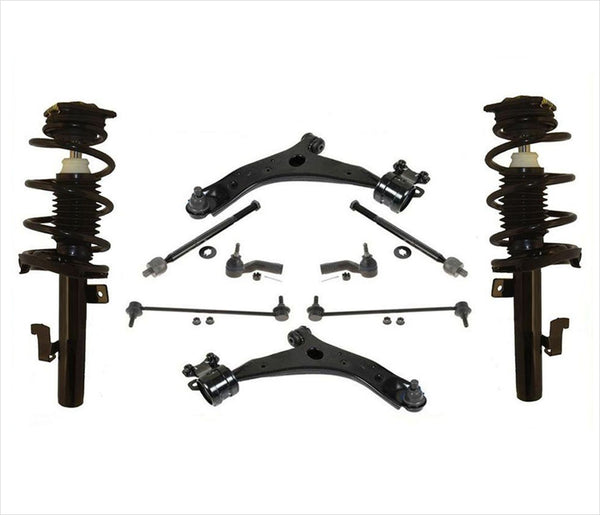 Puntales delanteros completos brazos de control inferiores tirantes y enlaces para Mazda 5 06-10