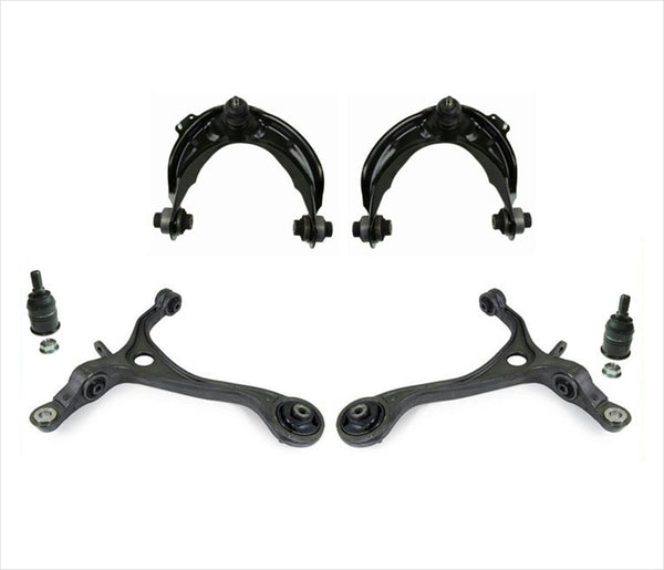 Left & Right Upper Lower Control Arms W/ Ball Joints For Acura TL 2004-2006