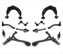 Front Upper & Lower Control Arm Tie Rods Links For Acura TL 2004 2005 2006