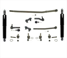 Fits Ford E250 E350 450 SRW 92-06 Tie Rods Drag Link Ball Joints Shocks 12Pc Kit