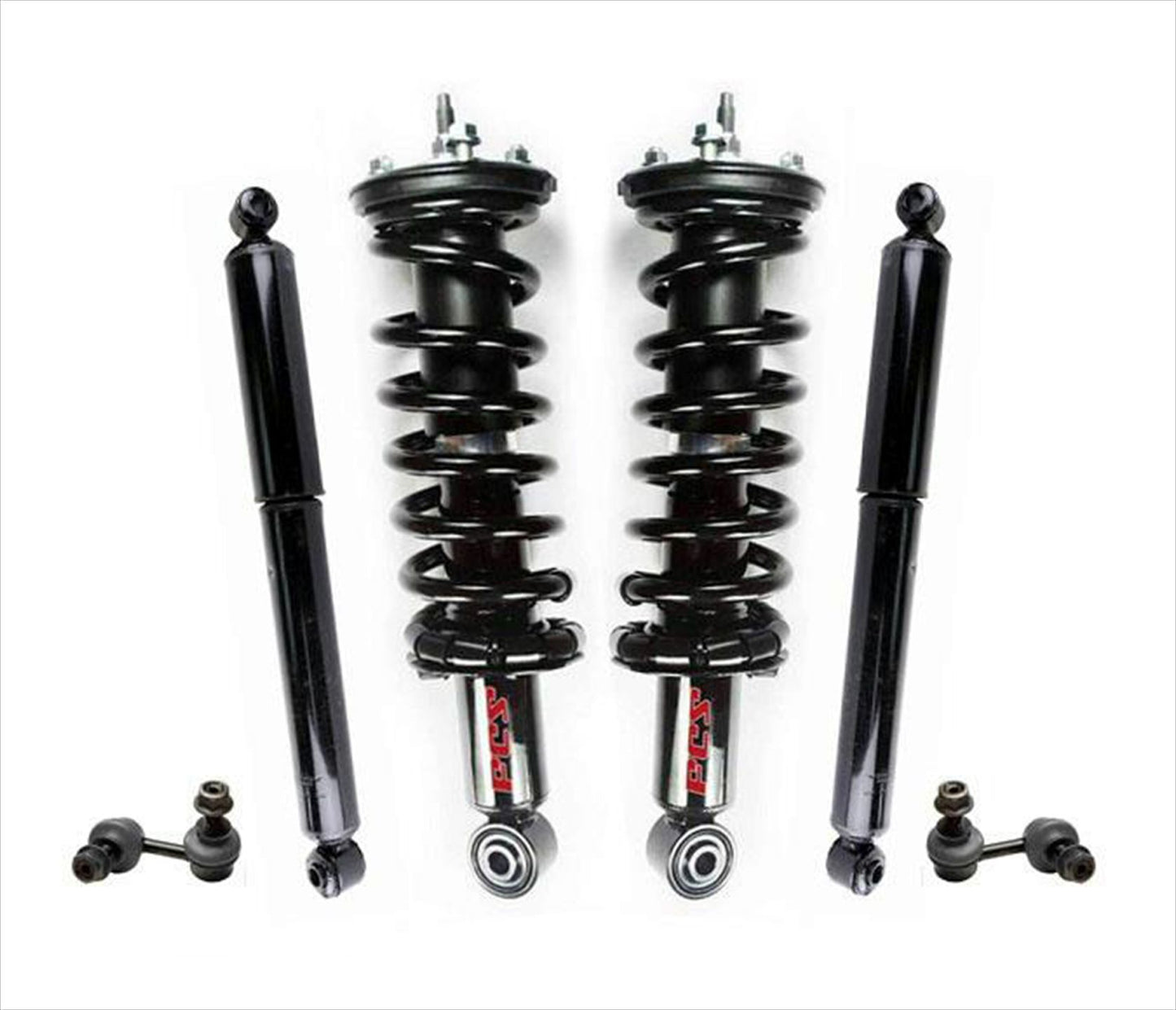 Coil Spring Struts Sway Bar Lk Shocks for Nissan Frontier 4Wheel Drive V6 05-13
