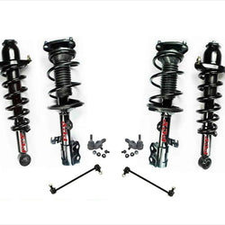 Para 11-13 Corolla 1.8L construido en EE. UU. 4 velocidades resortes de resorte en espiral automático Sway BJ 8 piezas