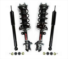Puntales de resorte helicoidales delanteros izquierdo y derecho y amortiguadores traseros para Acura RDX 2.3L 07-2012