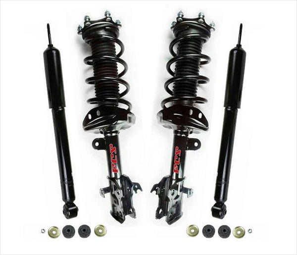 Front Left & Right Coil Spring Struts & Rear Shocks for 07-2012 Acura RDX 2.3L