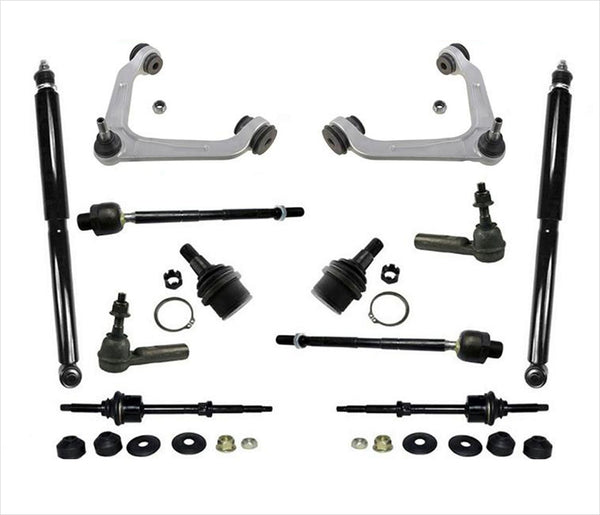 Brazos de control Rótulas Tie Rd Enlaces de barra estabilizadora 03-06 Ram 2500 Tracción trasera