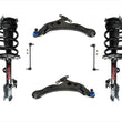 Complete Strut Assembly Lower Control Arms & Sway Bar Links Fits Venza 09-16